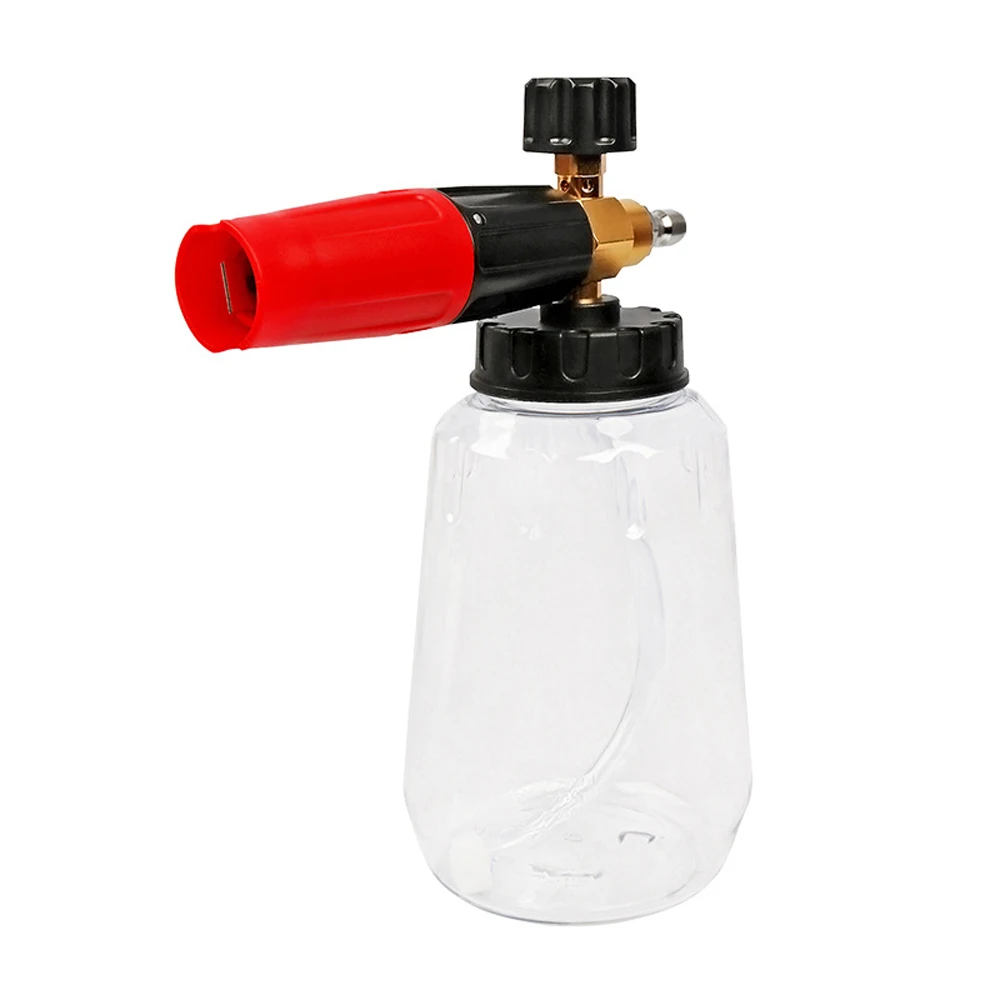

Adjustable High Pressure Foam Spray Bottle Large Mouth Car Wash Gun Foam Generator Dense Motorcycle Equipment Accessories