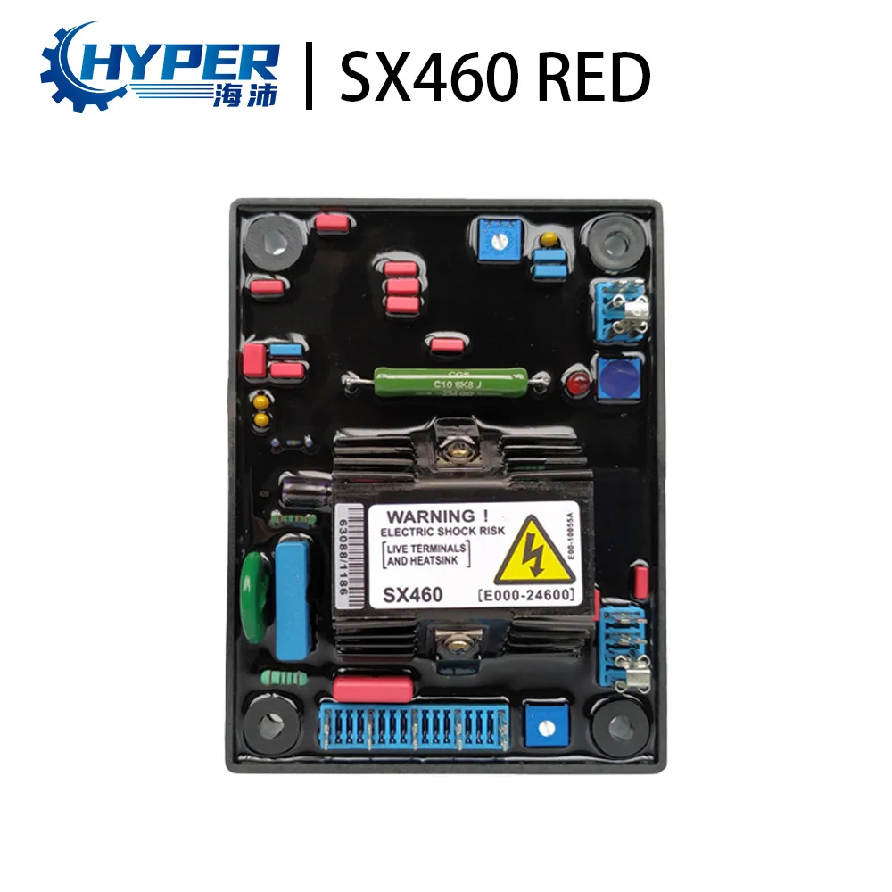 

NEW SX460 Red CBB AVR For Brushless Generator Automatic Voltage Regulator Diesel Genset Alternator Accessories
