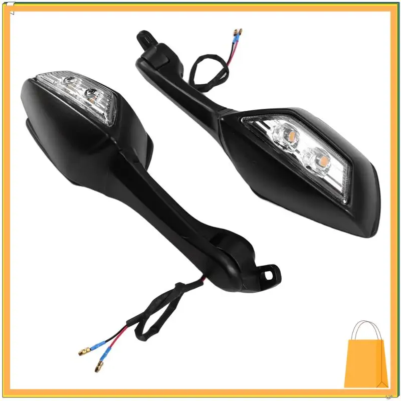 

Trending Motorcycle Rearview Mirror Rearview Mirror With Turn Signal Side Mirror For Yamaha YZF-R9 Motorcycle Accessories