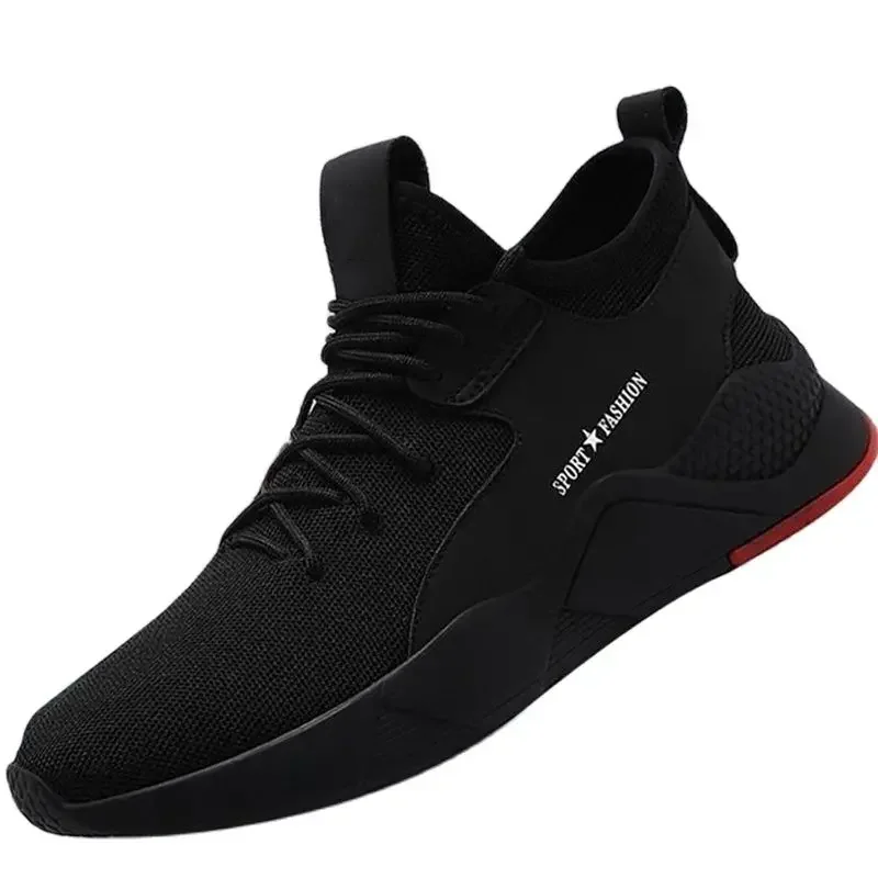 Size 39-46 Black Casual Shoes Men Sneakers Mesh Shoes Men Summer Breathable Shoes Men Casual Heren Sneakers Zapatillas Hombre