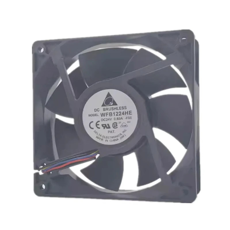 120*120*38mm WFB1224HE 24V 0.60A 12038 12cm 3700RPM Cooling Inverter Cooling Fan