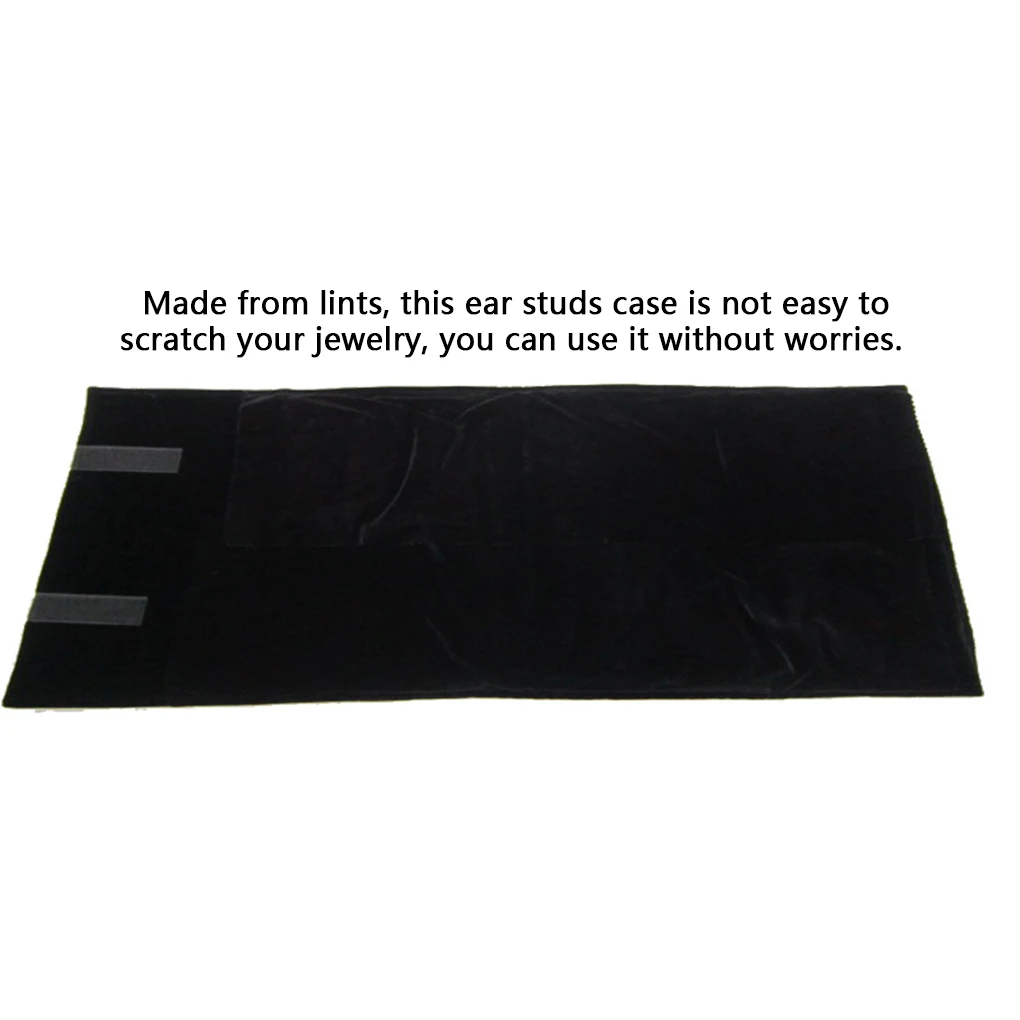 

Дорожная сумка для украшений, органайзер для ожерелий и серег, складной футляр