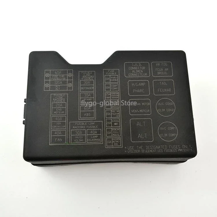 For Mitsubishi V31V32 V33V43 Cheetah Warrior Black King Kong Q6 Fuse Box Cover Relay Box Upper Cover