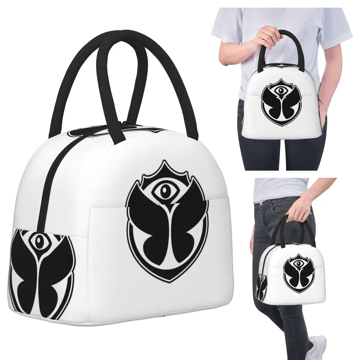 

Tomorrowland Adult Cowboy Insulated Lunch Bag for Kids School Cooler Thermal Food Box Tote Portable Lunch Boxes Container