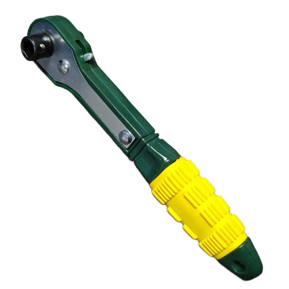 Multi Purpose Ratchet Screwdriver Wrench with 5pcs 50mm Bits for Appliance Electronics Toy and General Repairs