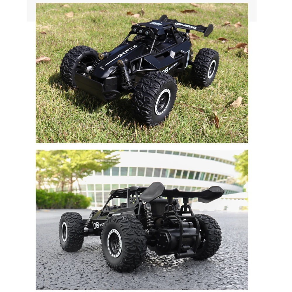 2.4G High-speed Alloy Remote-controlled High-speed Vehicle Big Foot Climbing Off-road Vehicle Racing Model Boy Toy