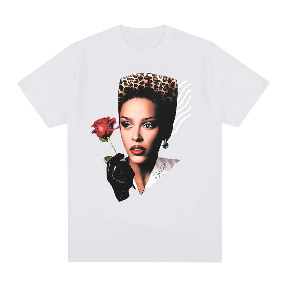 Doja Cat VIE Glamour Merch T Shirt Fan Gifts Men's Clothing Harajuku Fashion T-shirts Casual Cotton Cozy Oversized Streetwear