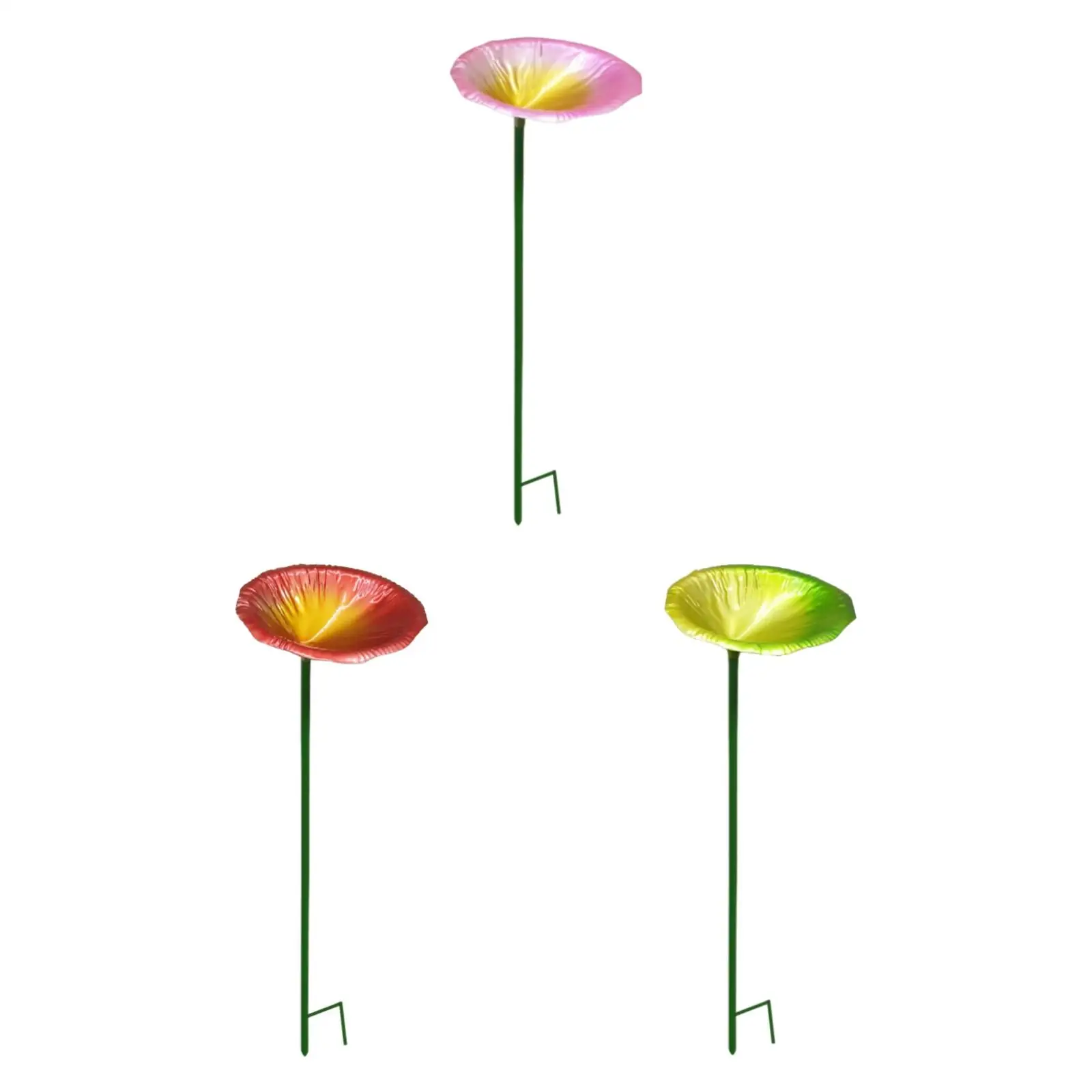 

Bee Feeder Stake Weatherproof Bird Bath Stand for Courtyard Yard Outdoor