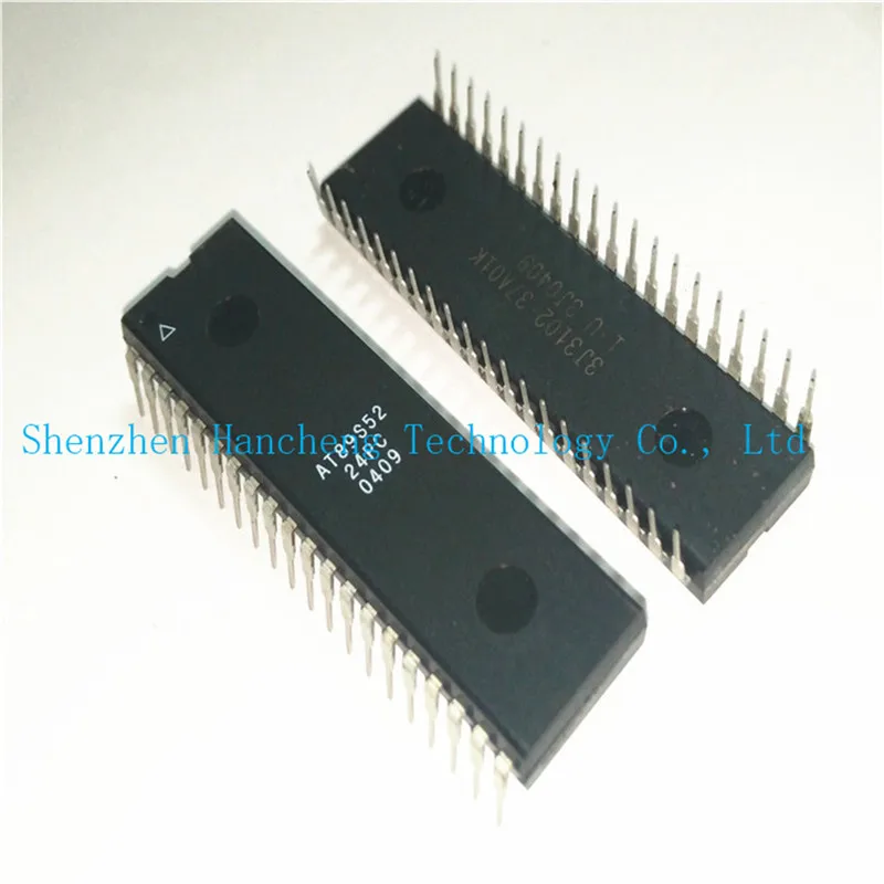 Nuevo CHIP IC DIP40, 10 piezas-50 piezas, AT89S52-24PC