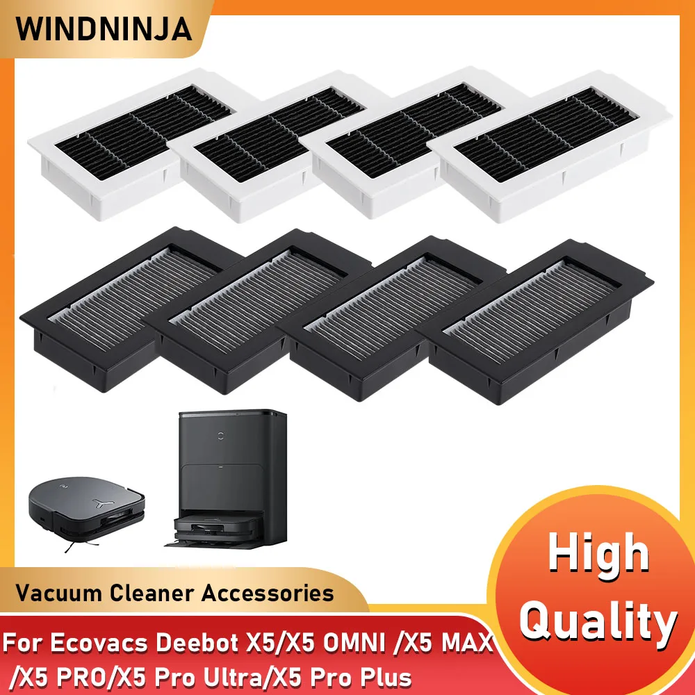 Für Ecovacs Deebot X5/X5 OMNI /X5 MAX /X5 PRO/X5 Pro Ultra/X5 Pro plus Hepa-Filter Zubehör Roboter Staubsauger Teile