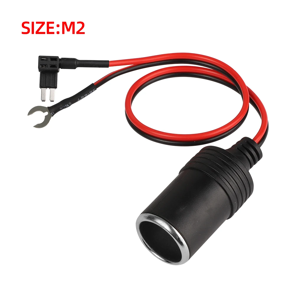 12 V 10 A/15 A/20 A/50 A Automontiertes Zigarettenanzünder-Ladegerät mit 30 cm Kabel, Buchse/Stecker, Stecker-Adapter, universell – Detail 15
