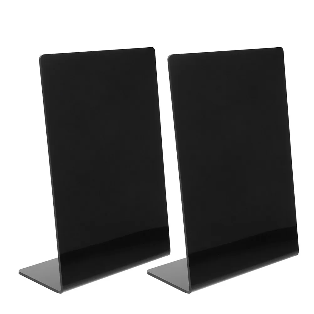 

Набор из 2 маленьких меловых досок для демонстрации еды, многоразовые настольные доски для сообщений с подставкой, DIY-таблички для меню для вечеринок, фуршетов, кафе