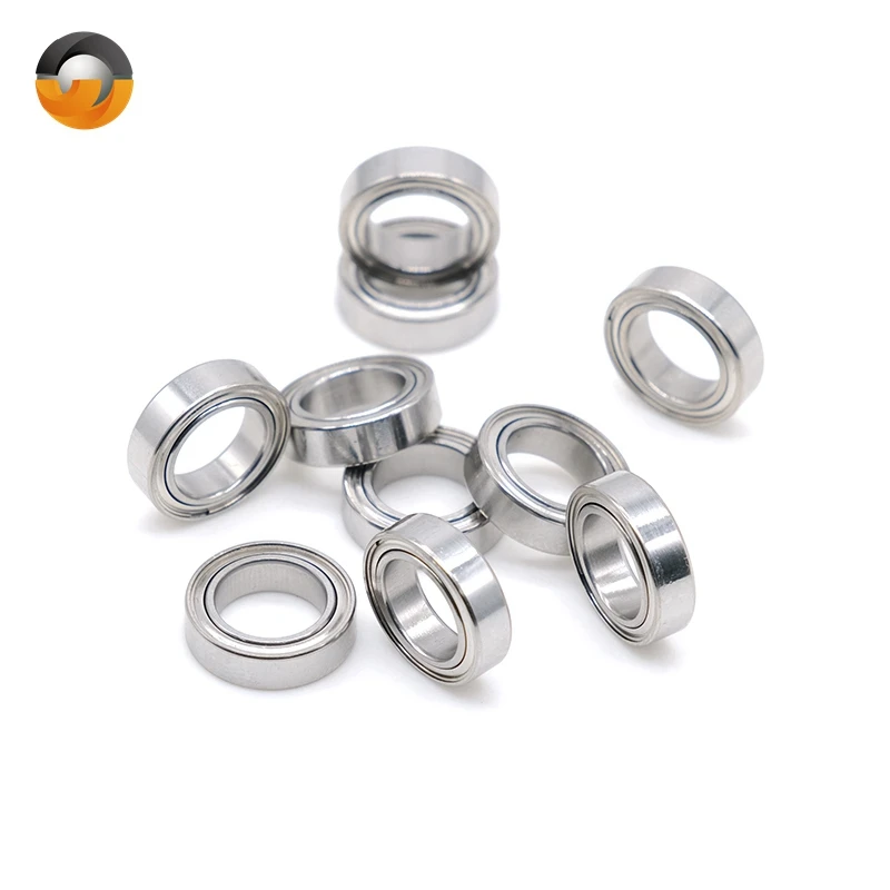 

SMR117ZZ Bearing 10PCS ABEC-7 7*11*3 mm Stainless Steel SMR117Z SMR117 Z ZZ L-1170ZZ Ball Bearings