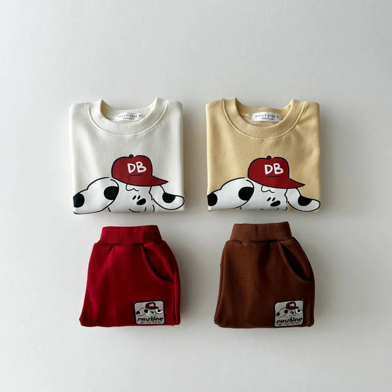 2024 Autumn New Baby Long Sleeve Clothes Set Toddler Cartoon Sweatshirt + Pants 2pcs Suit Children Sportswear Kids Outfits