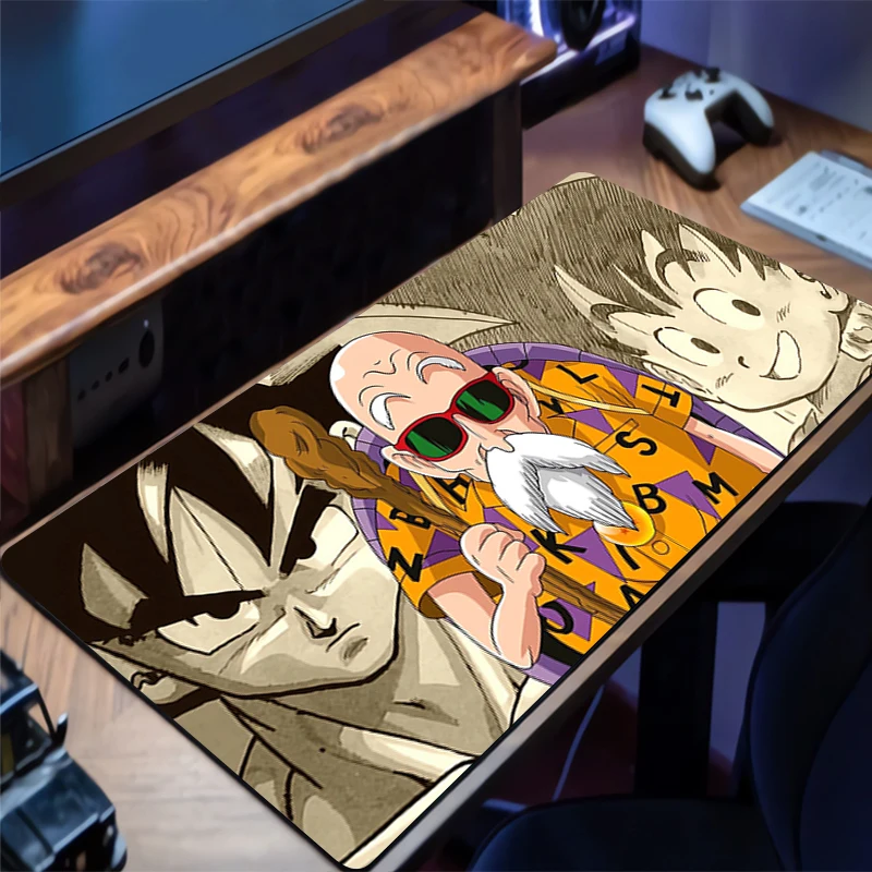 

Mouse Pad Office PC Accessories Extended Pad Pattern Desk Mat Anti-slip HD Mousepad Dragon Ball Master Roshi Rubber Gaming Mats