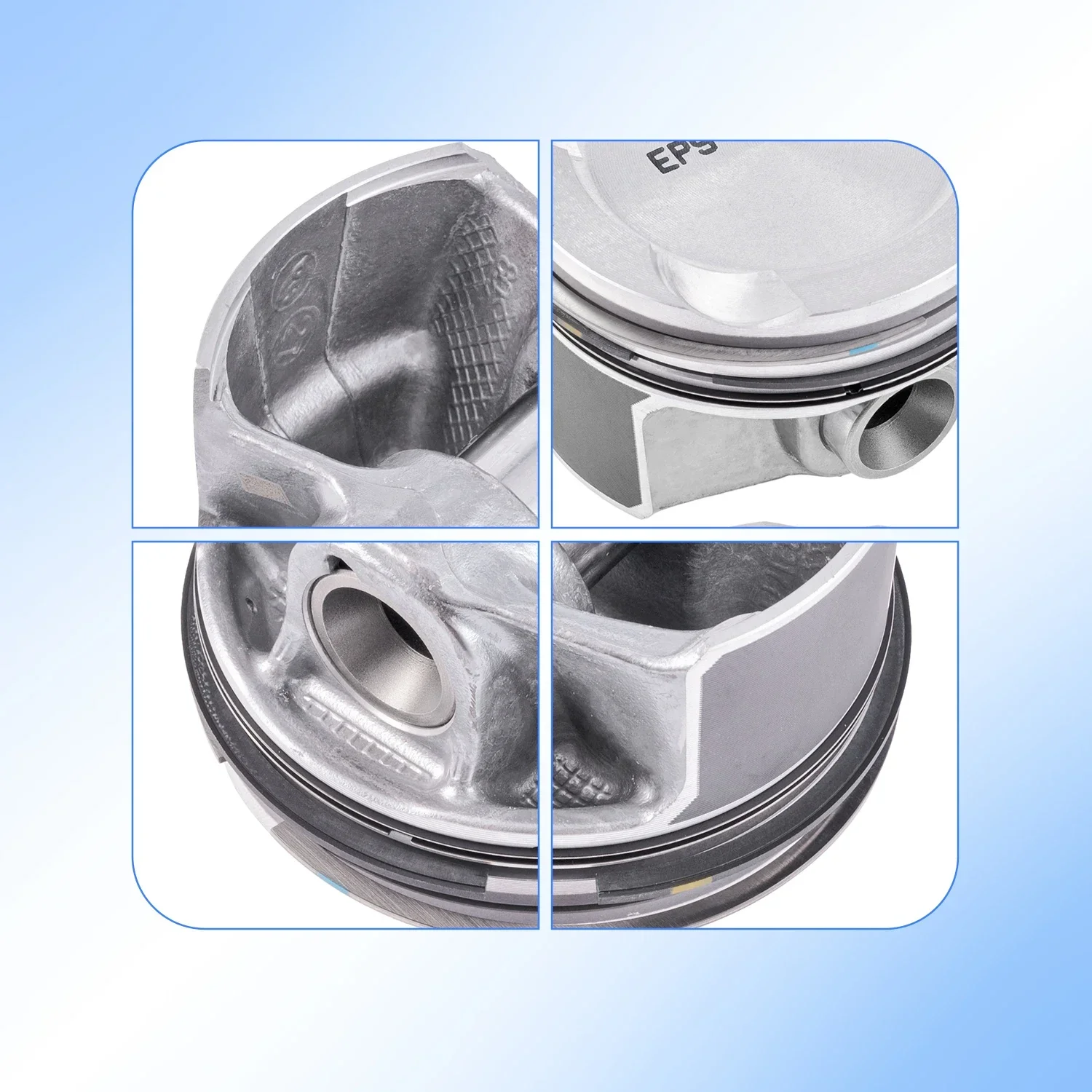 MANER 11259468869 piston parts piston assembly piston ring set  for