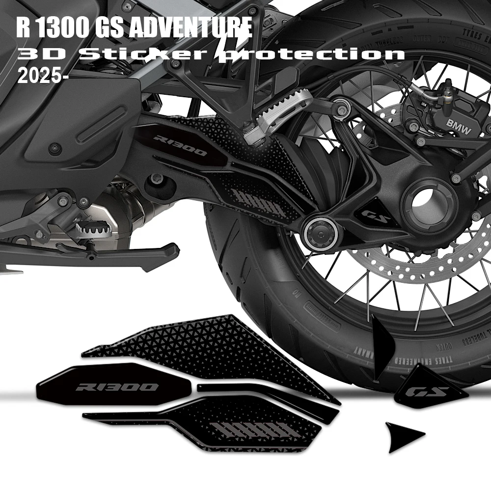 For BMW R1300GS R 1300 GS Adventure 2025 Motorcycle 3D Epoxy Resin Sticker Swingarm Protection Kit GSA 1300