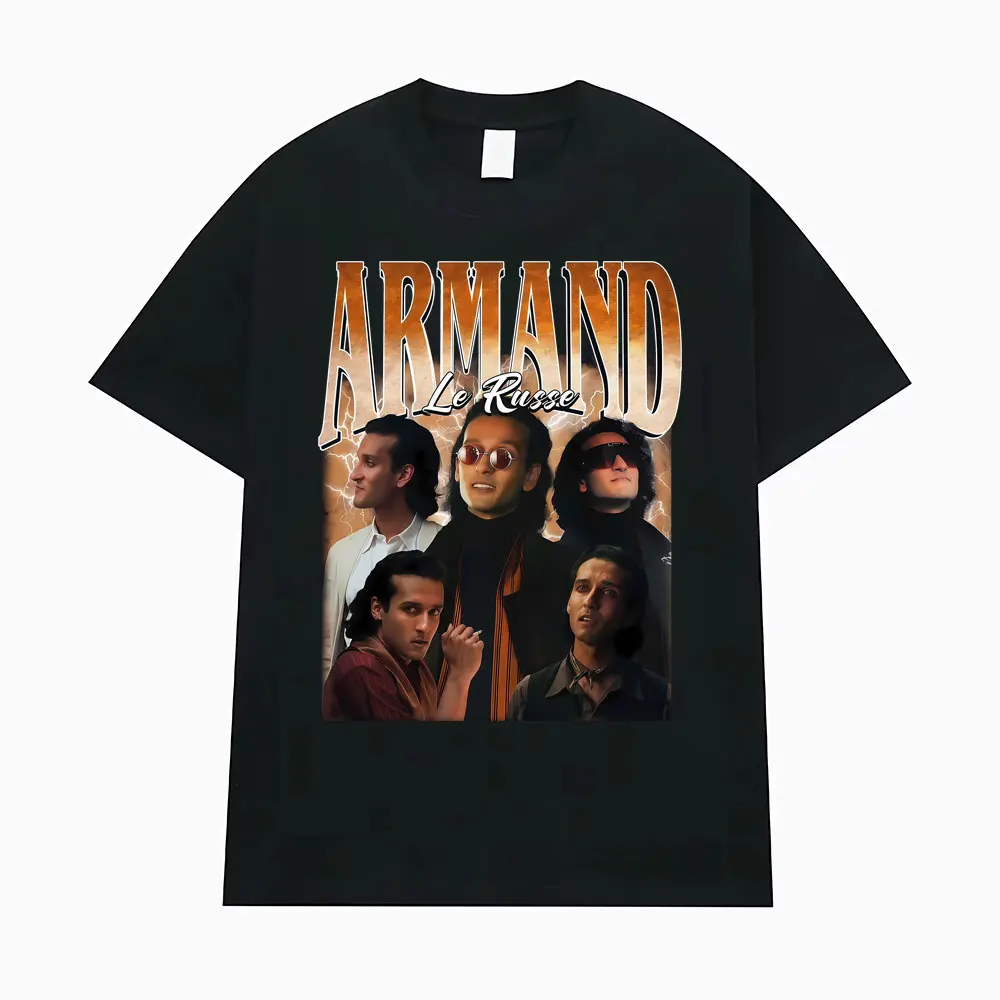 Movie Vampire Retro Armand L Could Not Prevent Lt Unisex T-Shirt Men's Fashion Casual T-shirts Cotton Loose Short Sleeve T Shirt