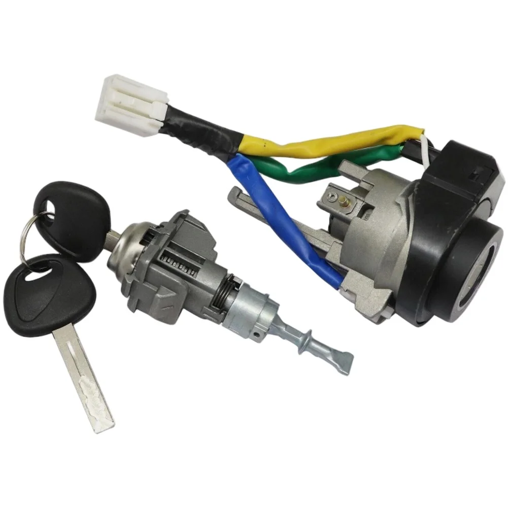 Locking System Parts Ignition Lock Cylinder Direct Installation Includes Two Keys Reliable Materials Vehicle Lock Replacement
