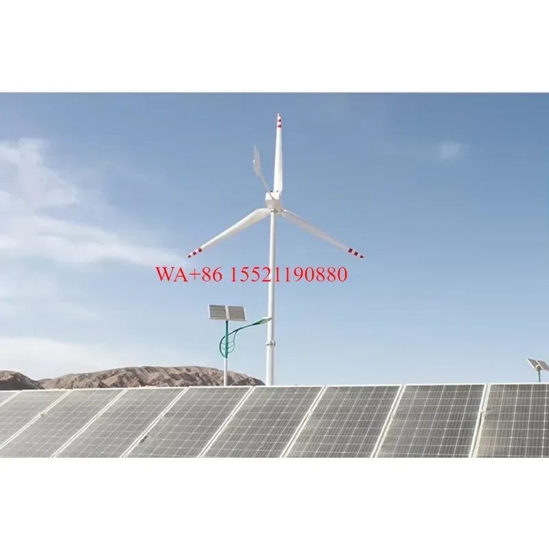 WMWMNU 3KW 96V 120V Vertical Axis Wind Turbine Generator for Alternative Energy Power System