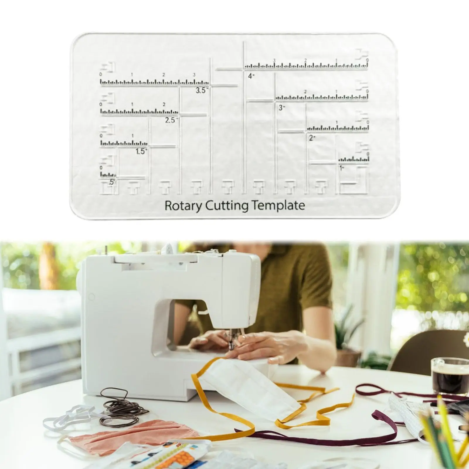 

Premium Acrylic Boxy Bag Making Template Quilting Ruler Patchwork Quilted Accessories for Sewing Enthusiasts