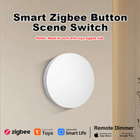 ZigBee Wireless Scene Switch Tuya Push Button Automation Scenario Controller Battery Powered Intelligent Linkage Tuya Devices