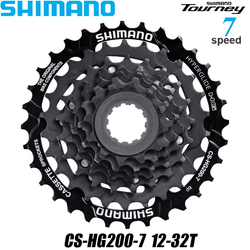 SHIMANO ALTUS HG200-9 TOURNEY 7 Speed 8 Speed 9Speed HG200 TX HYPERGLIDE MTB Cassette Sprocket 12-28T/32T/34T/36T Original Parts