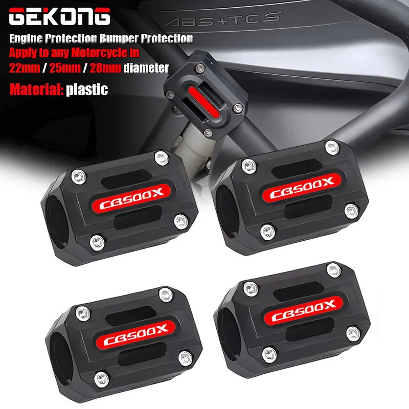 

Для Honda CB500X cb500x 2013-2025 2024 cb 500x 500X защита двигателя аксессуары для защиты бампера 22 25 28 мм