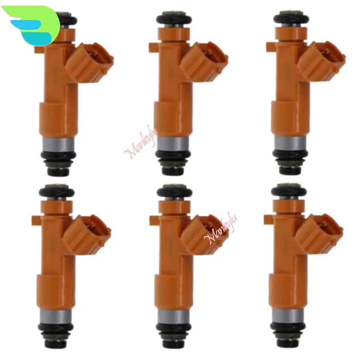 16600-EY00A 6PCS Fuel Injector for 09-13 Nissan 370Z Infiniti G37 08-13 EX37 13 FX SERIES 13 M37 11-13 Q60 14