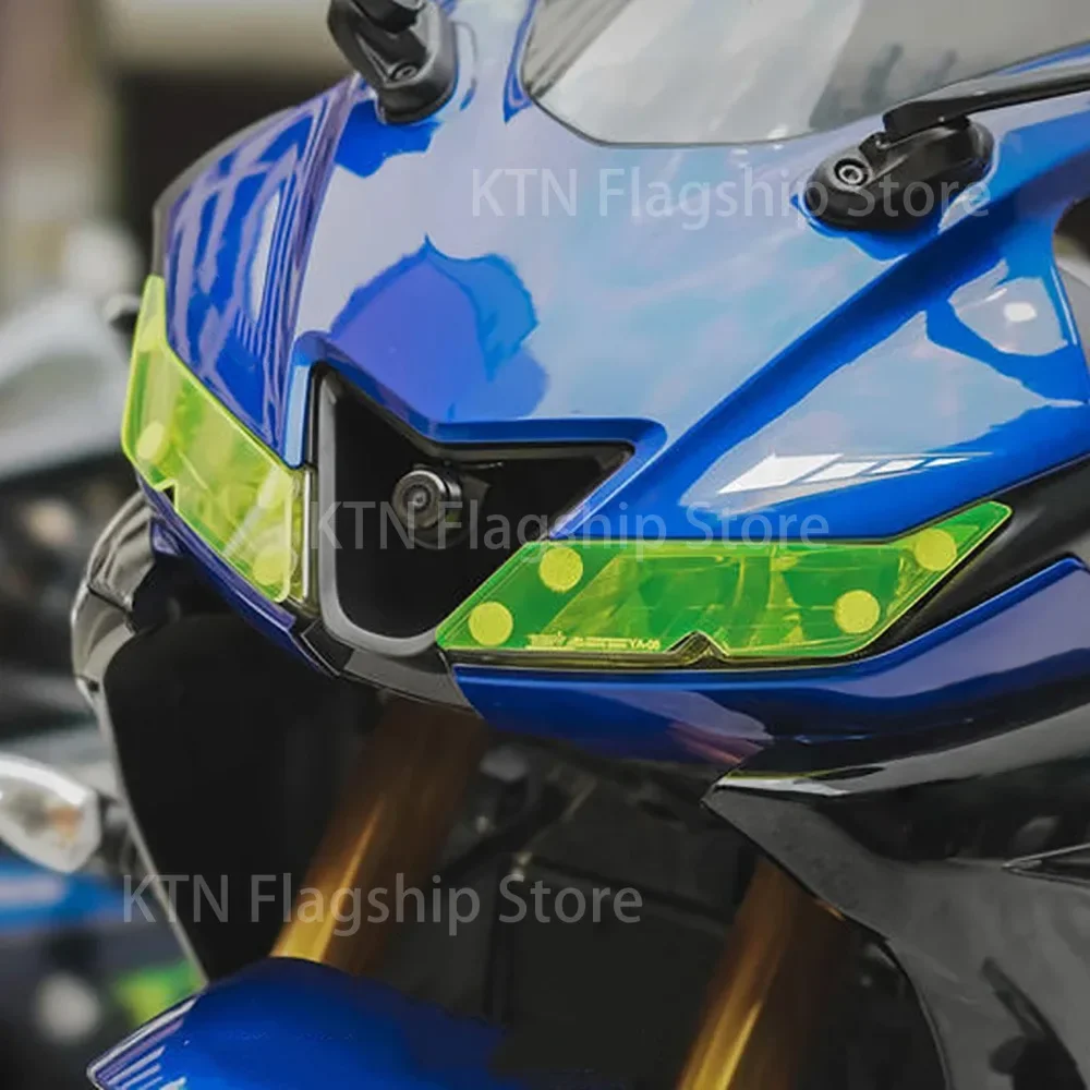 Applicable to Yamaha YZF-R15 2017-2021, modified headlight protector, lamp lens shield patch