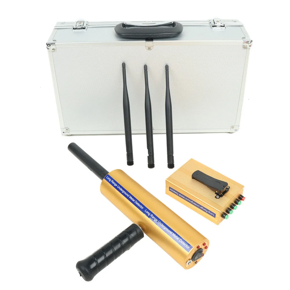 Enhanced Three Antenna Remote Underground Metal Detector