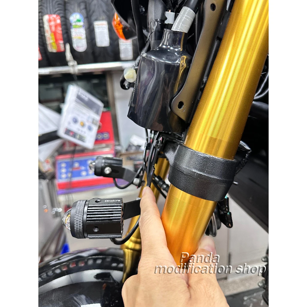 Supporto luce di guida per accessori HONDA GROM125 MSX125SF MSX125 2013 2014 2015 2016 2017 2018 2019 2020 2021 2022 2023 2024