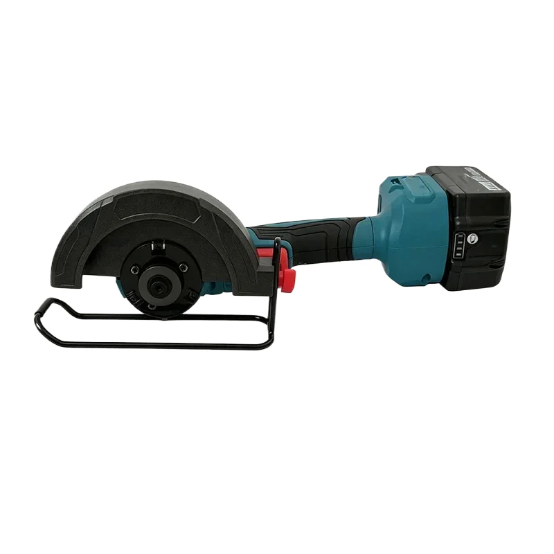Electric Brushless 125mm Angle Grinder, Cordless Cutting Saw, Portable Power Cutting Tool for Home DIY Industrial Construction