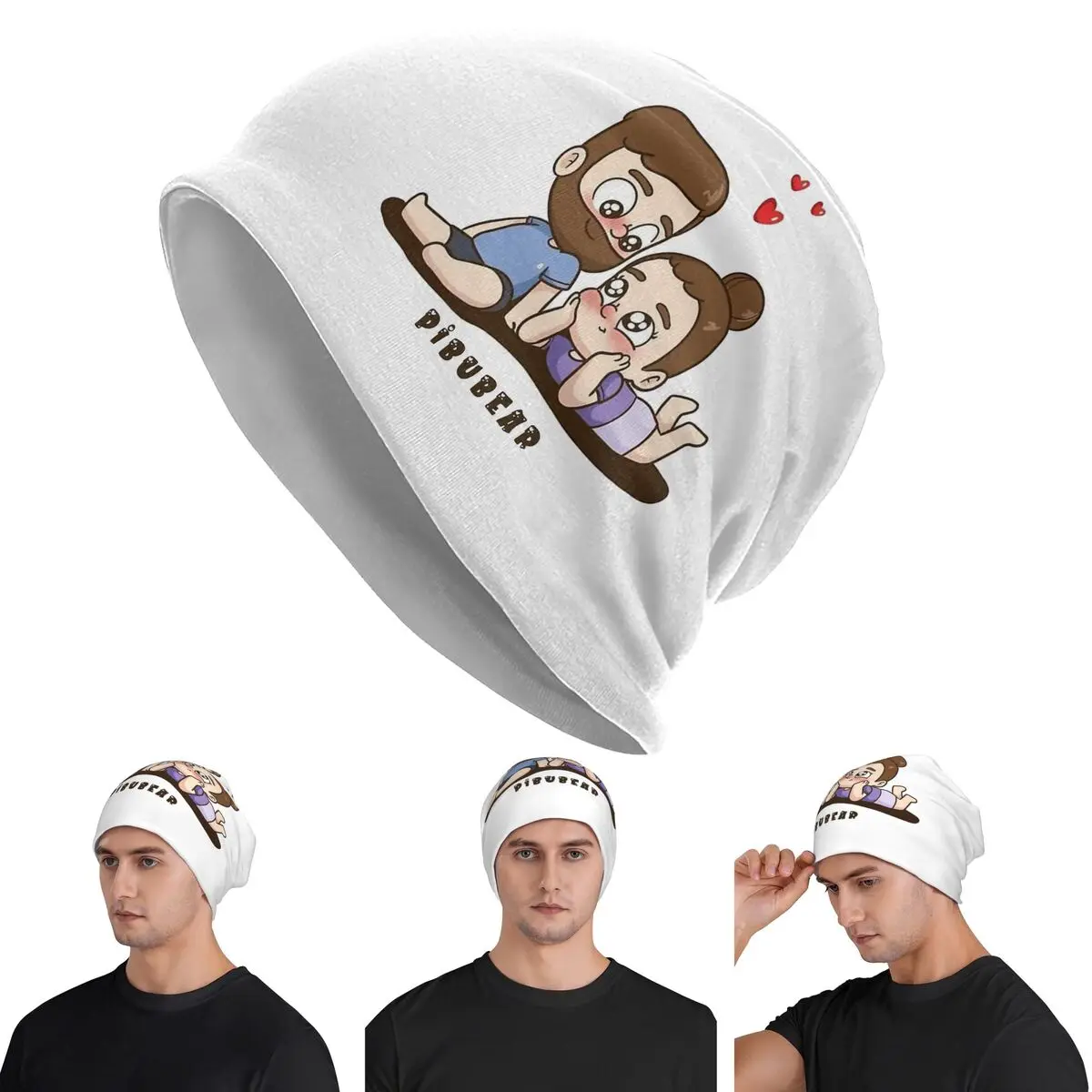 

Pibubear декоративная подушка Skullies шапочки шапки теплая осенне-зимняя уличная шапка вязаная шапка для мужчин женщин взрослых
