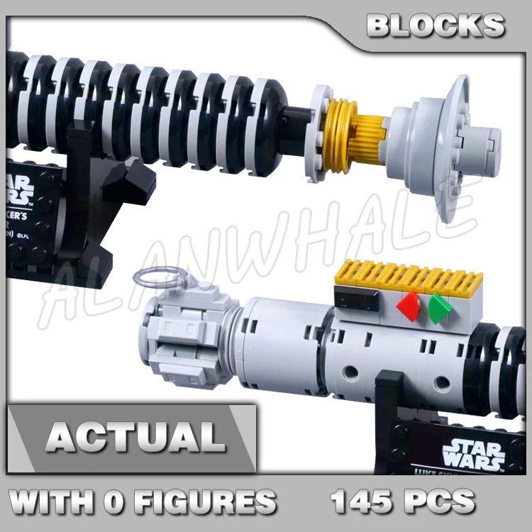 

145 шт., звездный план, Скайуокер, световой меч, космический солдат, оборудование 11605, строительные блоки, игрушки, совместимые с моделью