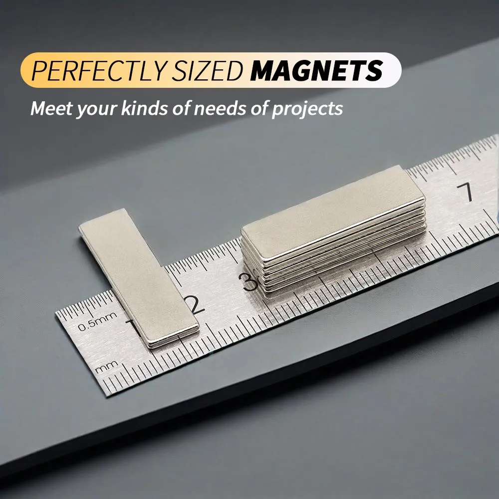30X10X2MM imans Block Refrigerator magnets for Office Whiteboard Suitable Tools Home Workplace, Etc 30*10*2