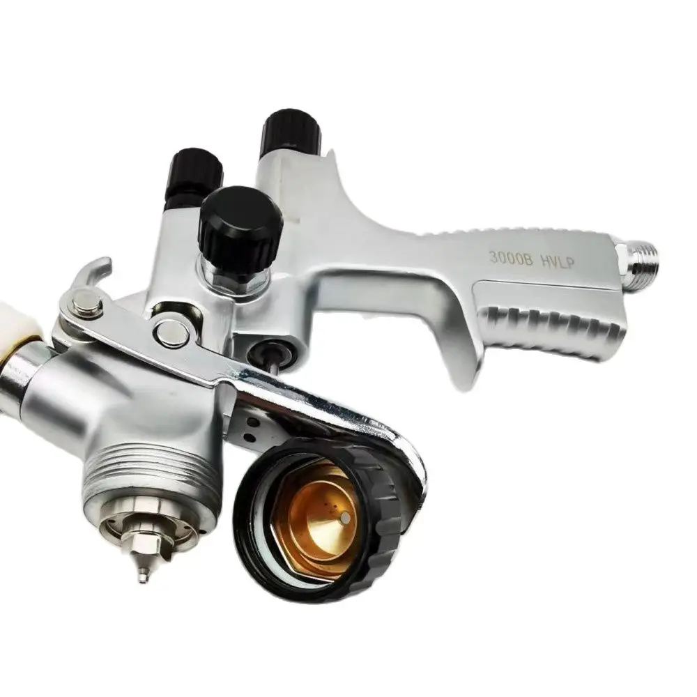 MINI pistola de pulverización de boquilla con adaptador, aerógrafo para pintura de coche, 0,5/1,0/0,8 MM, 250CC