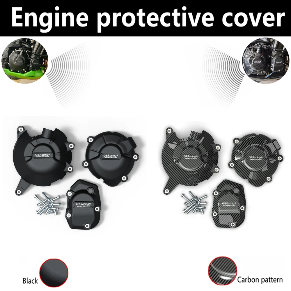 

For KAWASAKI Z900 z900SE 2017-2025 Motorcycles GBRacing Engine Protection cover/Crash Protection Bobbins Foot pedal Heel Guard
