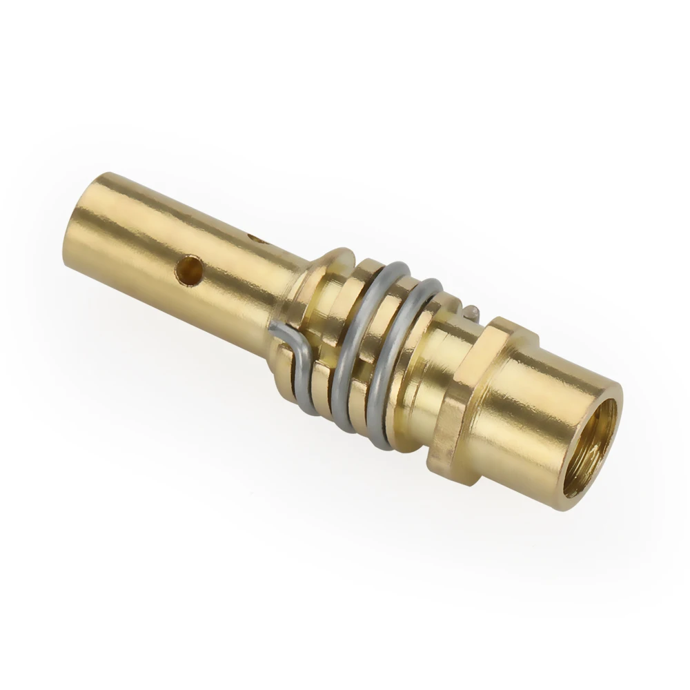Soporte de boquilla de Gas de 15AK con resorte de boquilla para MIG/MAG, soporte de punta de contacto de antorcha de soldadura MB 15AK, pistola de soldadura