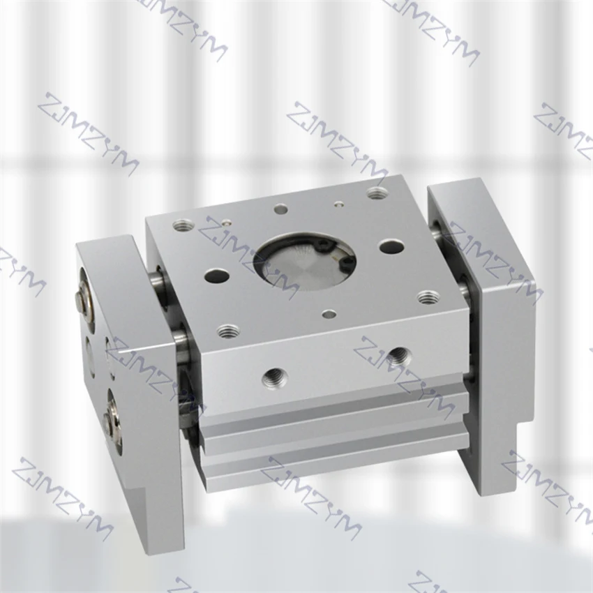 Imagem -05 - Cilindro Pneumático do Dedo Garra de Gás Cilindro de ar tipo Largo Prendedor de ar Curso Paralelo 40 mm D-z73 Interruptor Automático Mhl220d