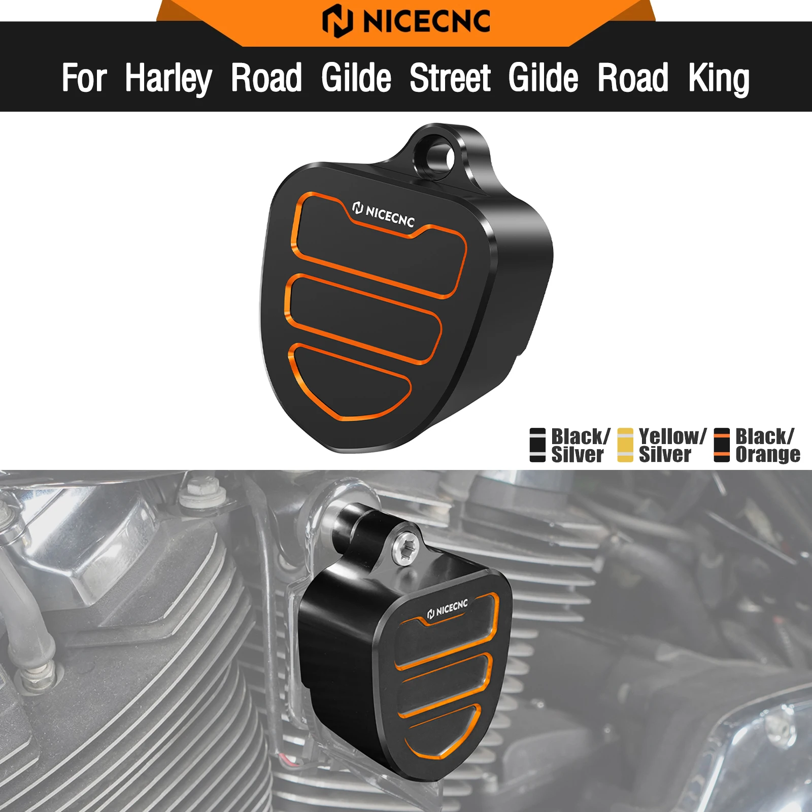 

For Harley Street Glide FLHX 2017-2023 Horn Cover Kit Road King FLHR Road Glide Special FLTRXS Ultra Limited FLHTK Electra Glide