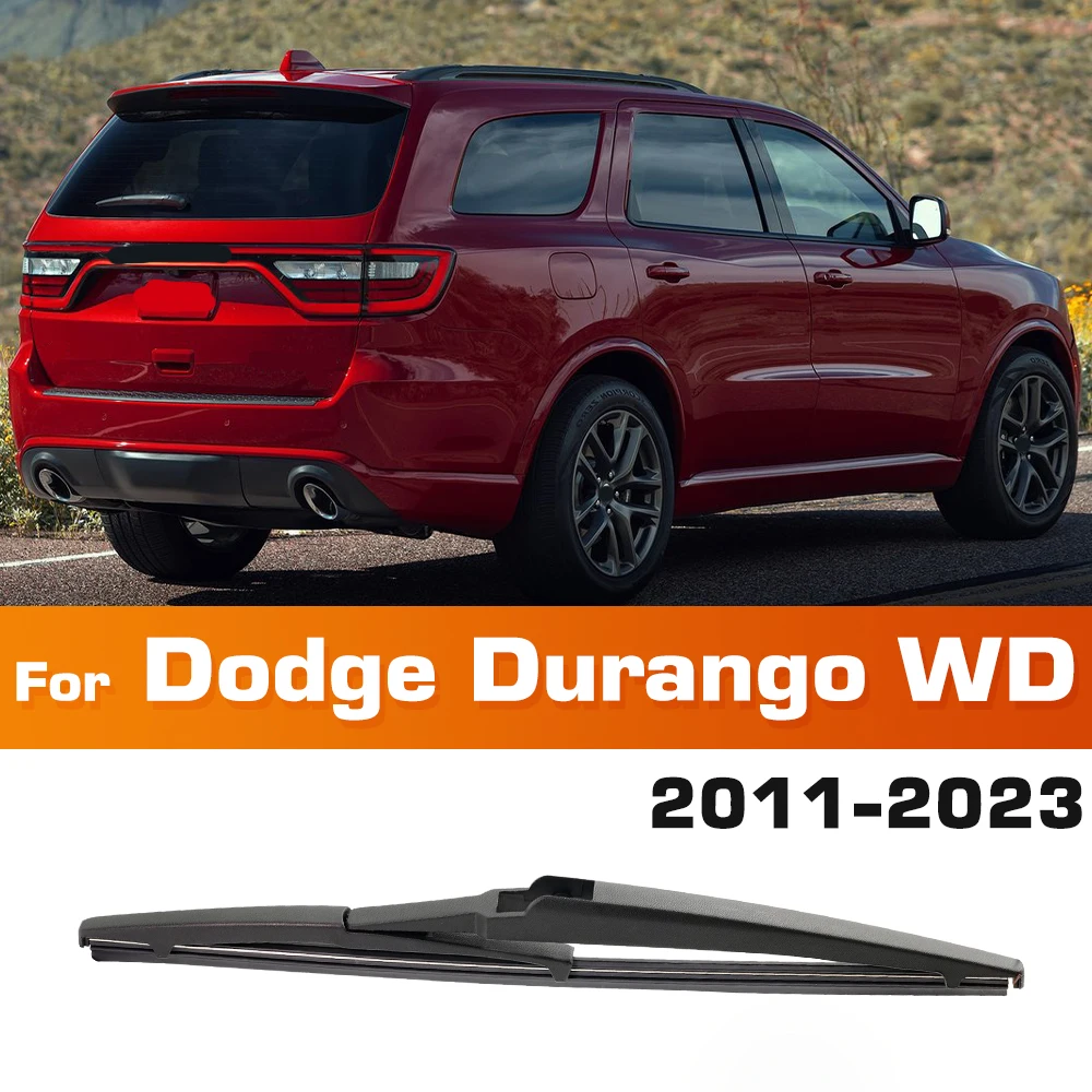 Scheibenwischer 12" Heckwischerblatt für Dodge Durango WD 2011 - 2023 Windschutzscheibe Windschutzscheibe Saubere Heckklappe Fenster Auto Regenbürste