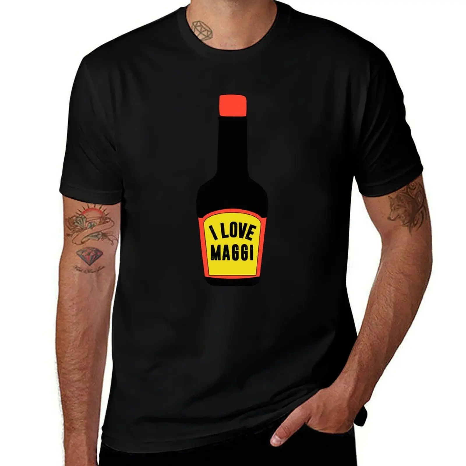 I love Maggi T-Shirt Plus Size Basic Cotton T-Shirt