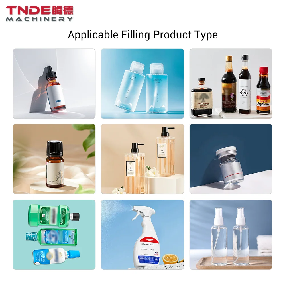 Unique Products  Semi Automatic Rotary  Liquid Soap Cosmetic Filler