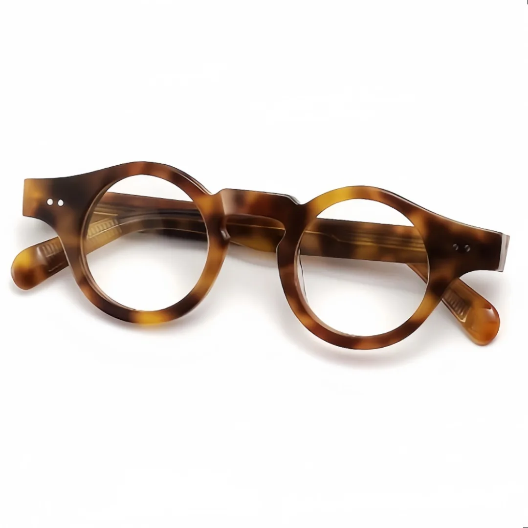 

Japanese Style Acetate Round Glasses Frames For Men Glass Frame Eyewear Good Quality Men Eyeglasses