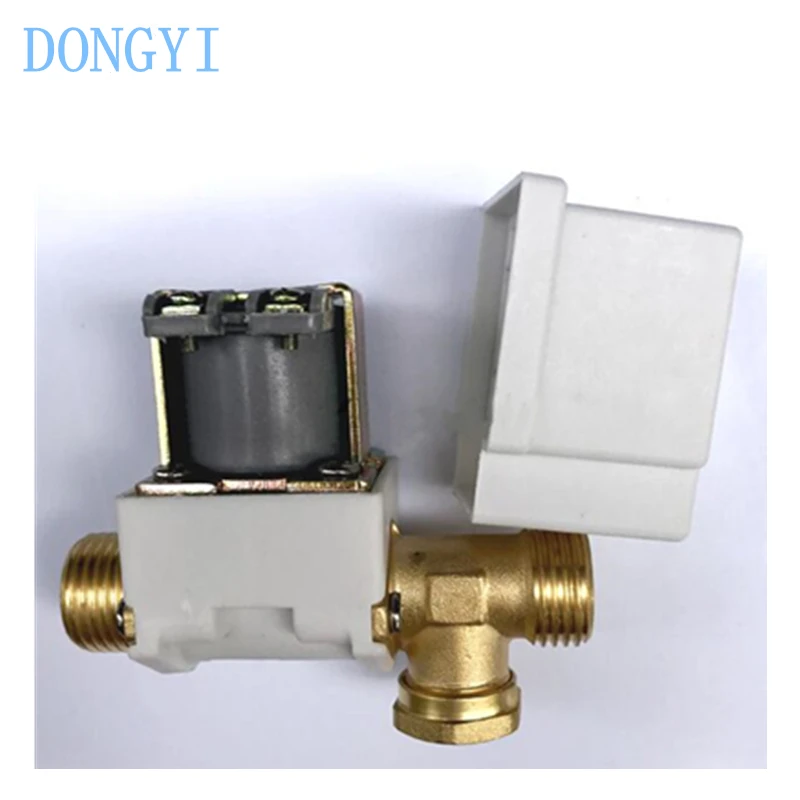 Solar Solenoid Valve Water Heater Inlet Control Copper Water Valve DC12V DC24V AC220V