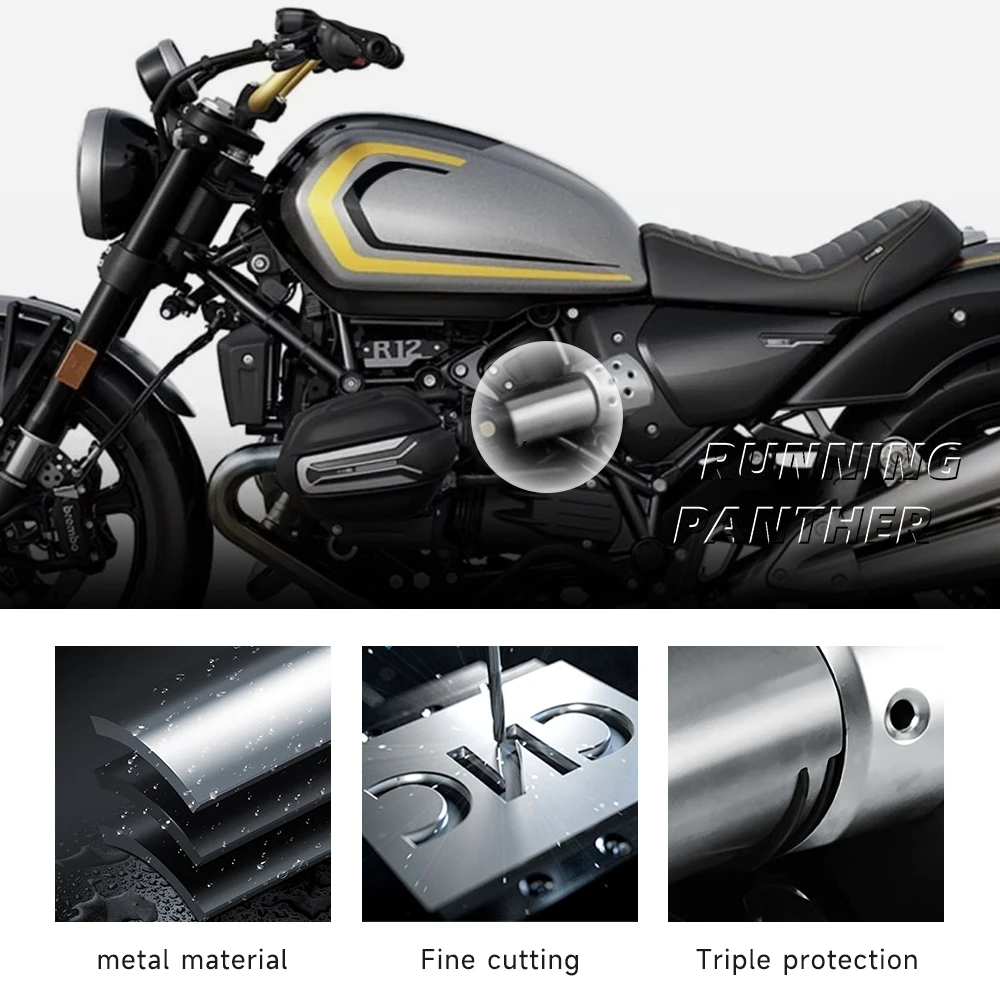NEW Motorcycle stainless steel intake hood FOR BMW R12 R12 NINET 2024- - Image 2