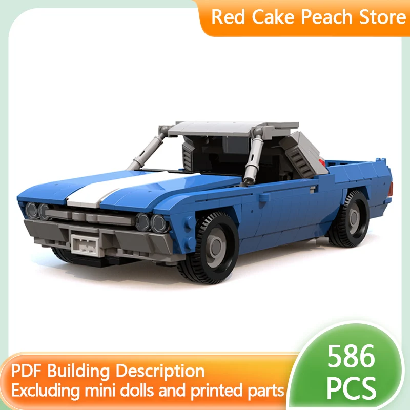 

Модель скоростного гоночного автомобиля MOC, строительные кирпичи, грузовик с пикапом мышц, модульная технология, детские праздничные подарки, сборные игрушки, костюм