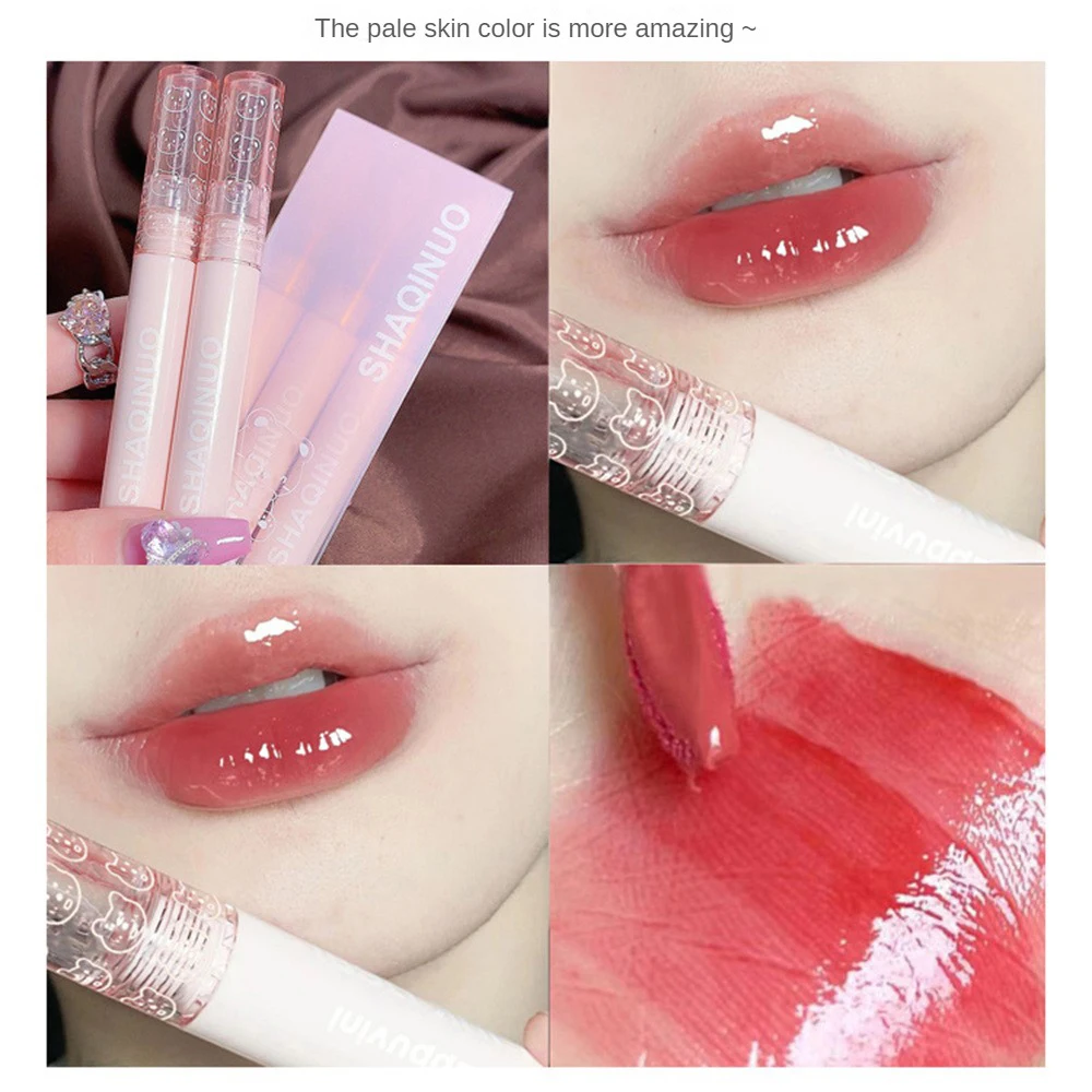 Groothandel Lipgloss Hydraterende Crème Make-Up Transparante En Glanzende Textuur Lipgloss Cosmetica Non-Stick Cup Lip Glazuur