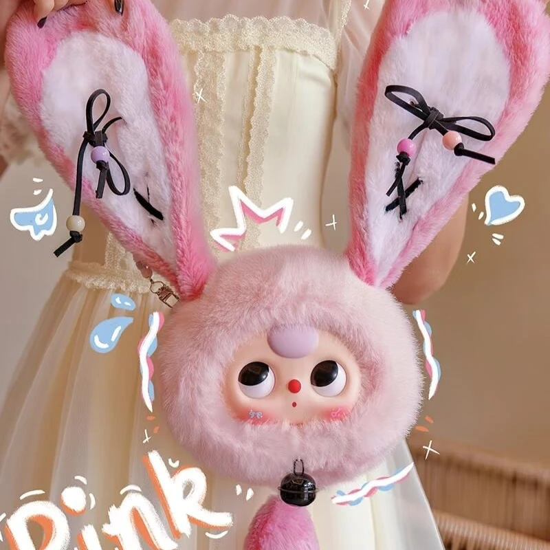 طفل ثلاثة جلب بود الحظ فورتشن أرنب سستة حقيبة صندوق أعمى شخصيات كرتونية صندوق غامض الفينيل الوجه جمع دمية مفاجأة اللعب #3